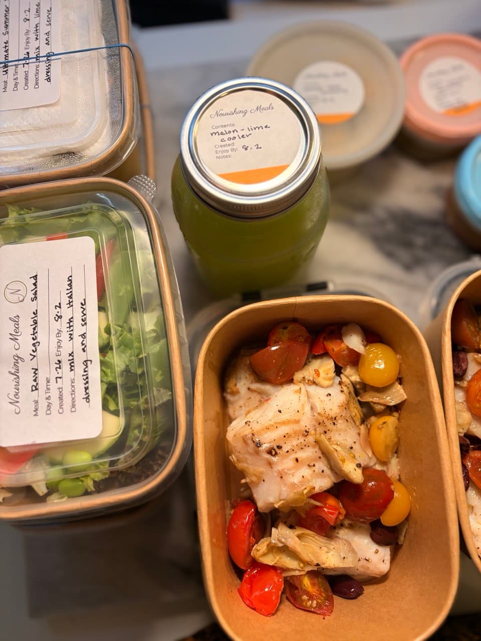 Mother Verde meal prep